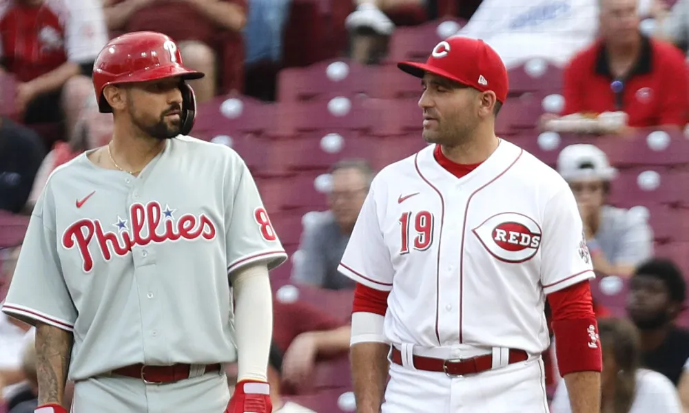 phillies vs cincinnati reds match player stats