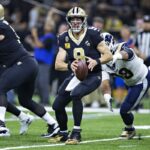 New orleans saints vs los angeles rams match player stats